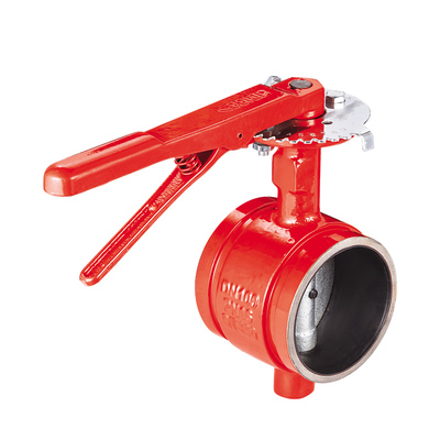 D81X沟槽手柄蝶阀